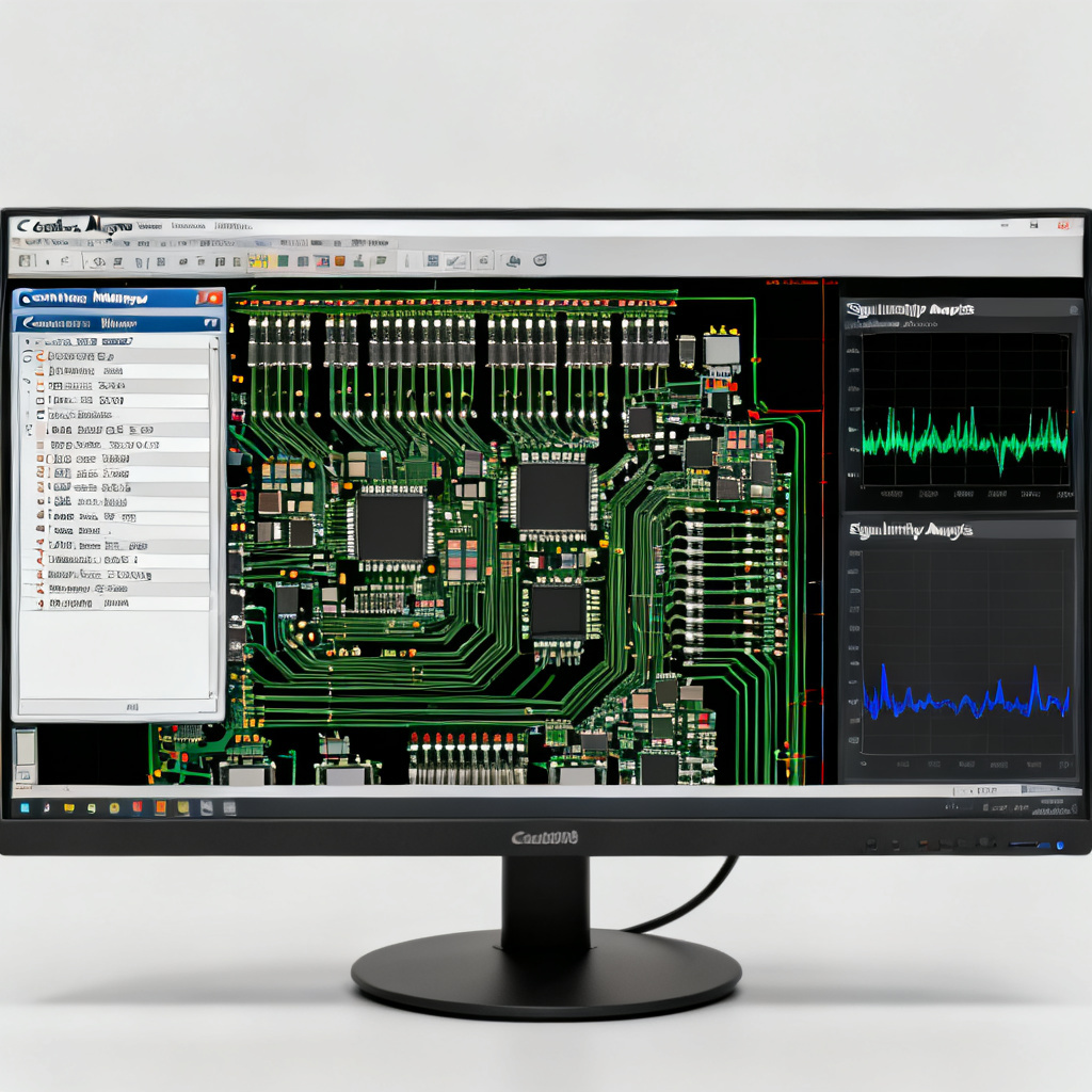 Cadence Allegro high-speed PCB design interface