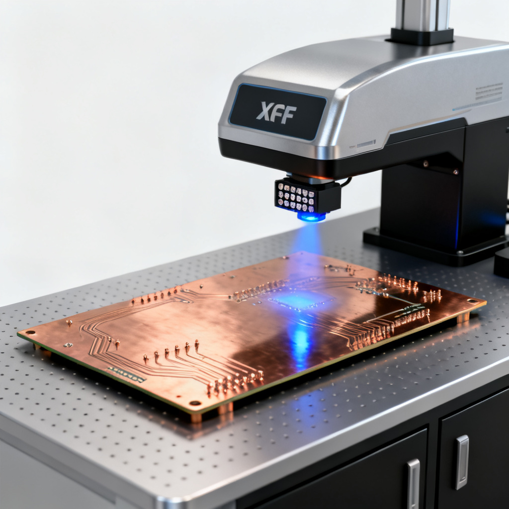Copper plating quality control using XRF thickness measurement on PCB