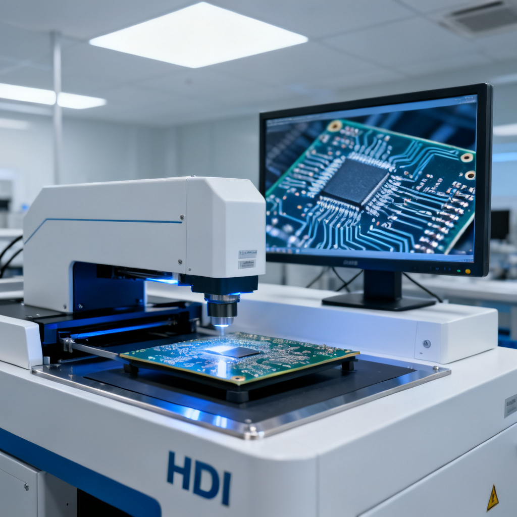 HDI PCB electrical testing and X-ray inspection