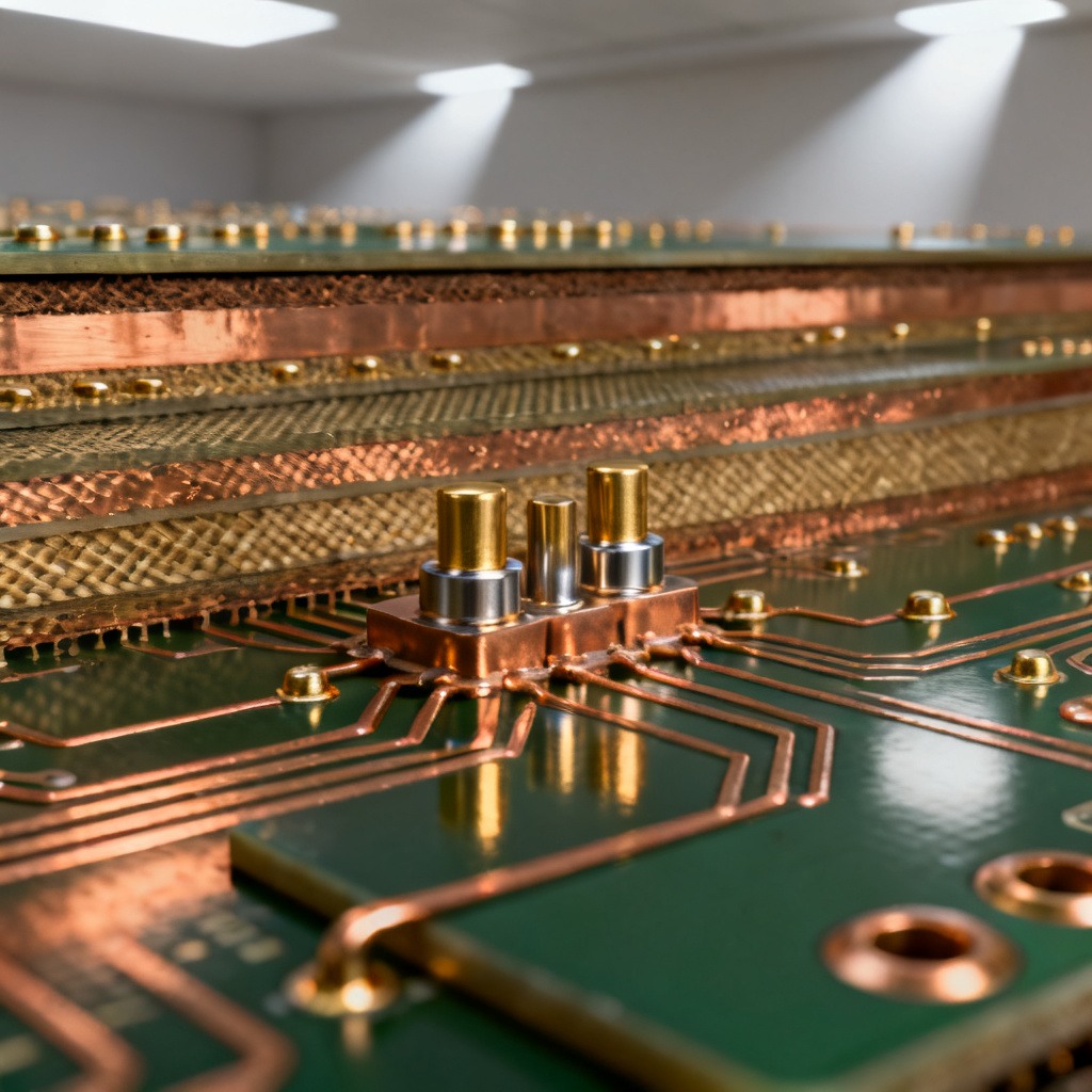 High‑Tg PCB multilayer board with thermal stability design