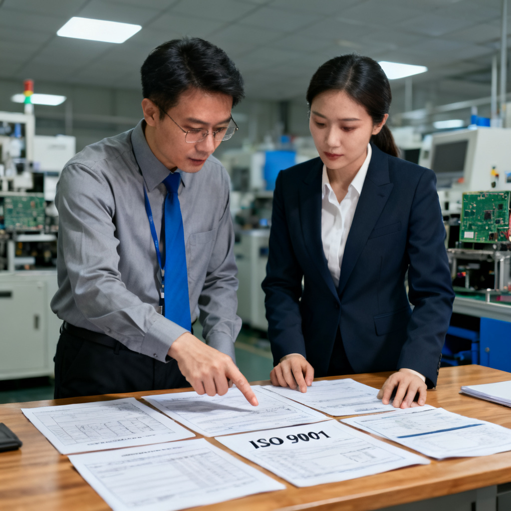 ISO 9001 PCB quality management system audit process