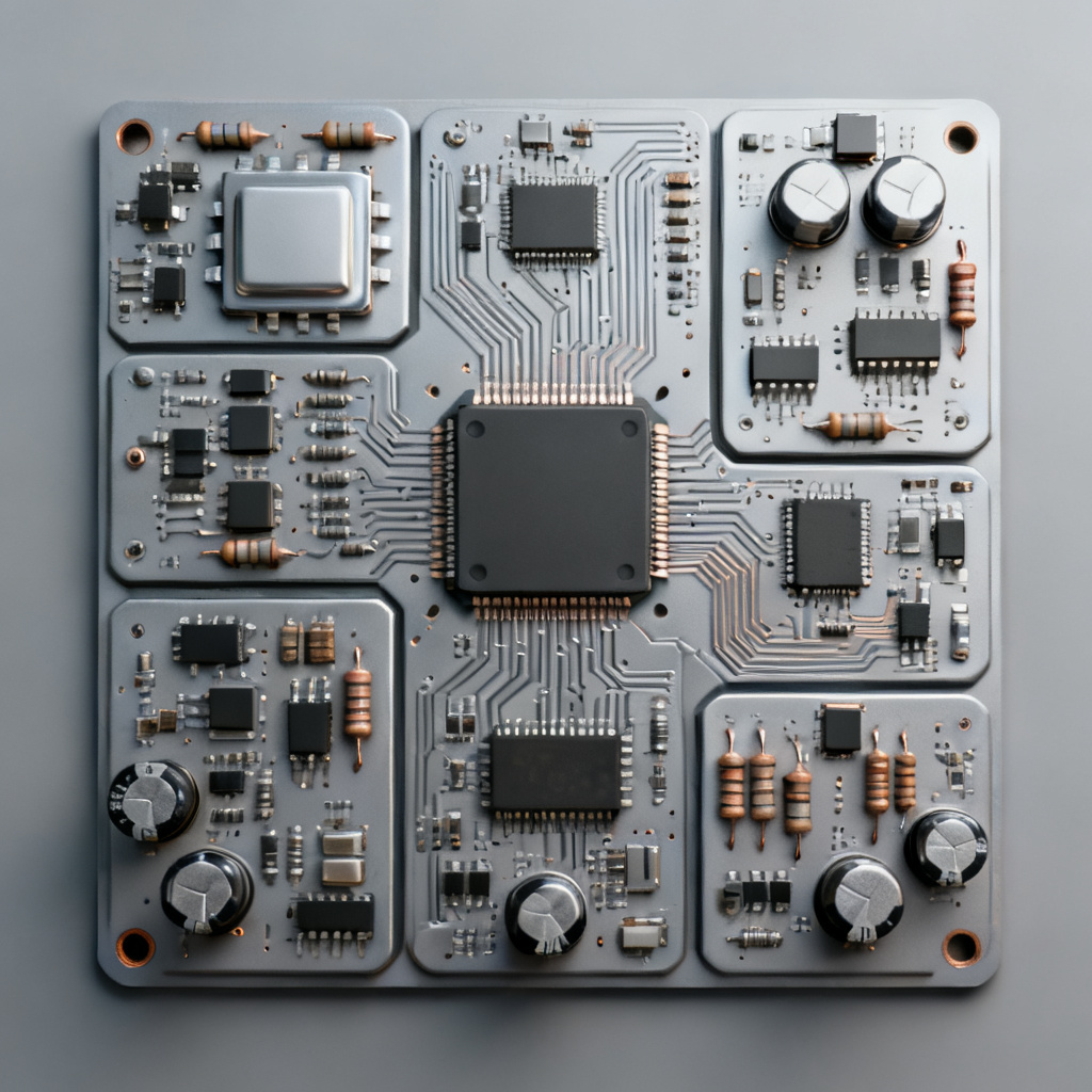 PCB component placement organization for optimal layout