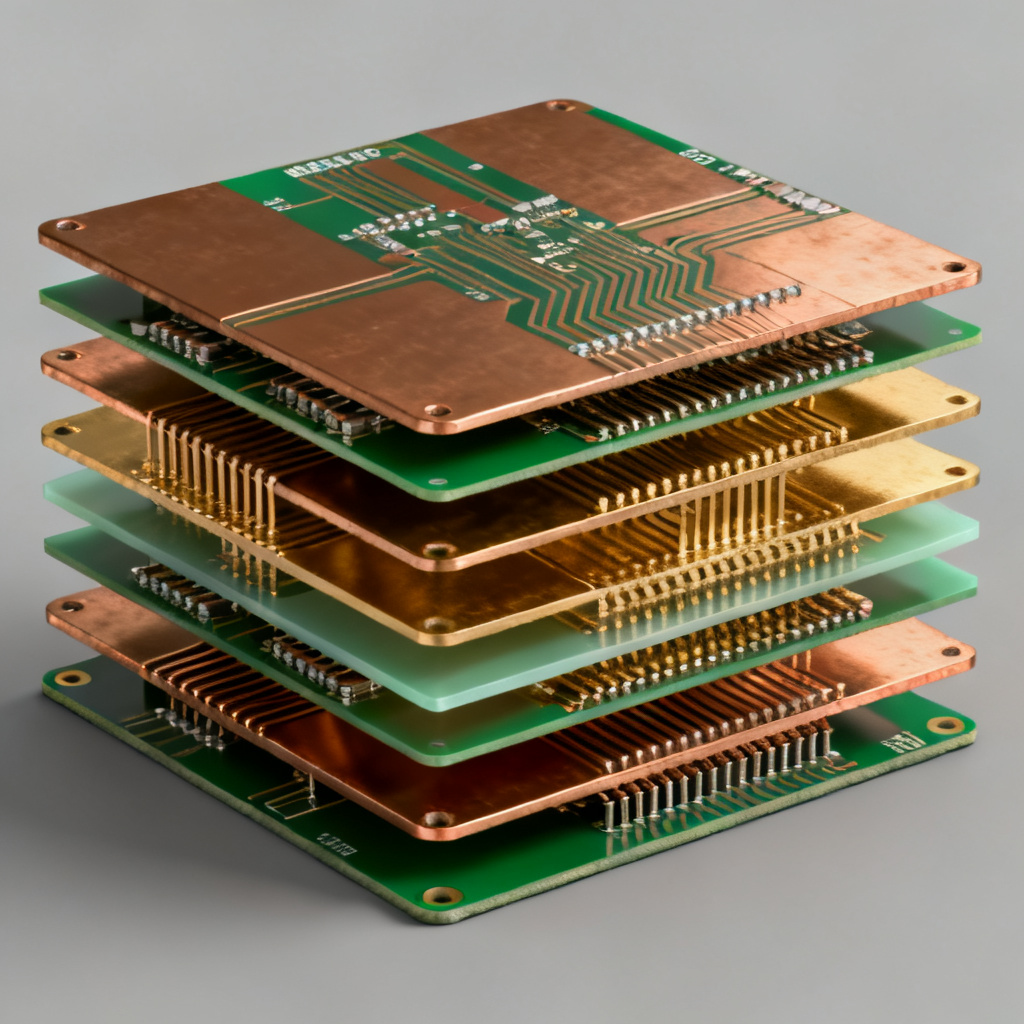 PCB Crosstalk mitigation through optimized stackup design