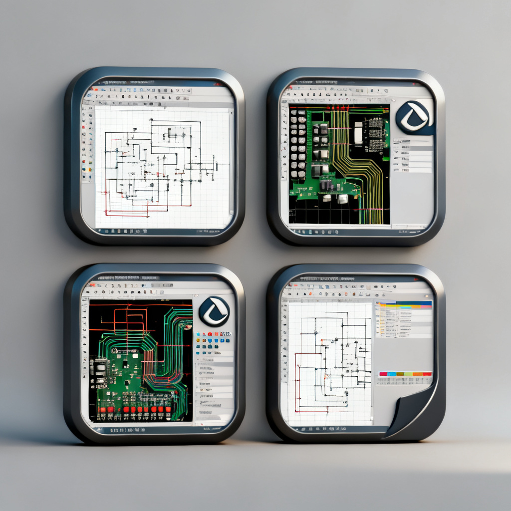 PCB EDA tools overview showing Altium KiCad Cadence Eagle comparison