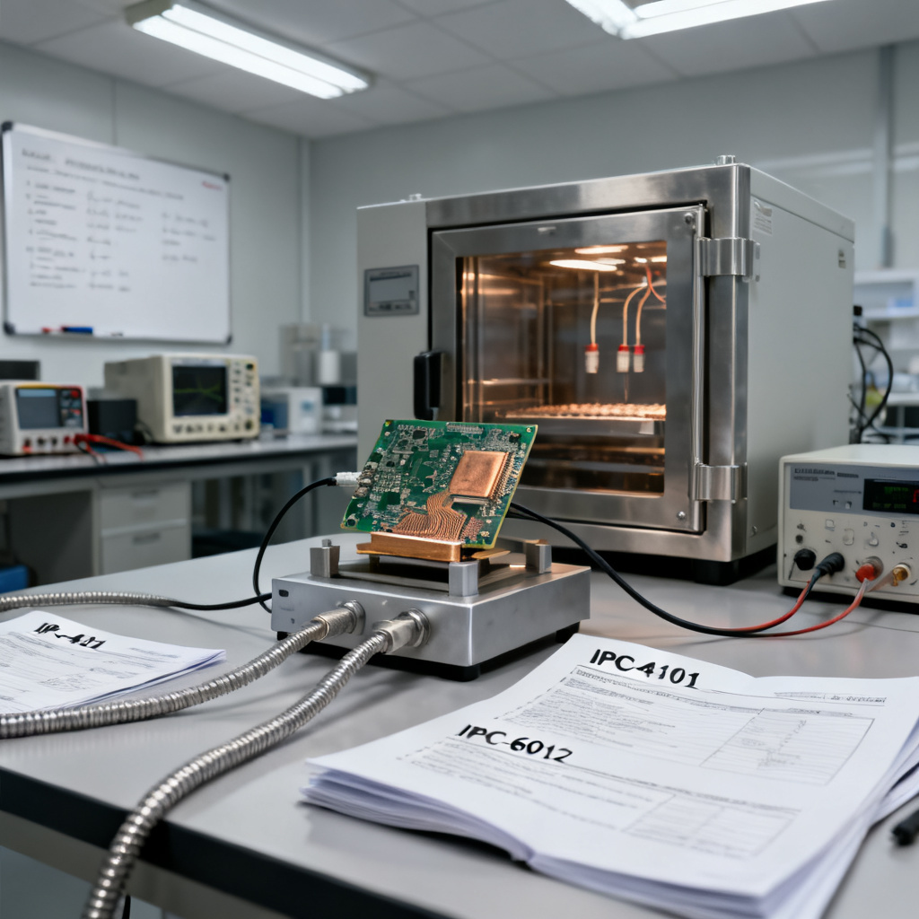 PCB Materials Science testing and qualification per IPC standards for reliability
