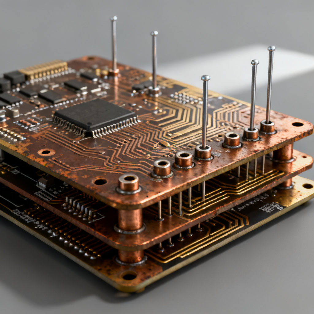 PCB Parameters Specifications and Testing Methods guide overview showing multi-layer board