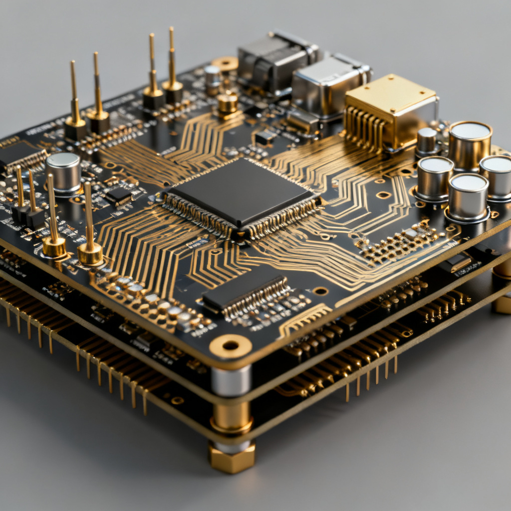 PCB Principles and Fundamentals overview showing signal integrity, EMI, and thermal management concepts