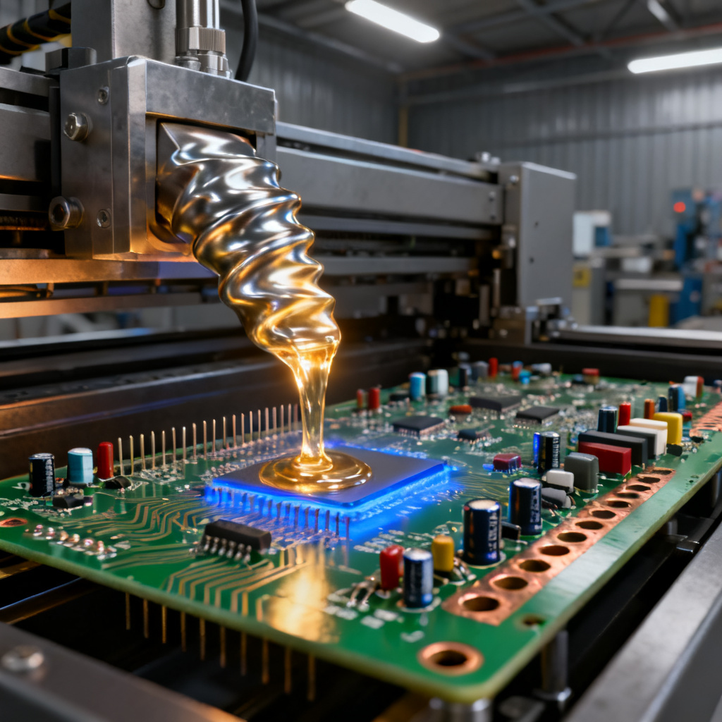 Through-Hole assembly process overview wave soldering machine for PCB