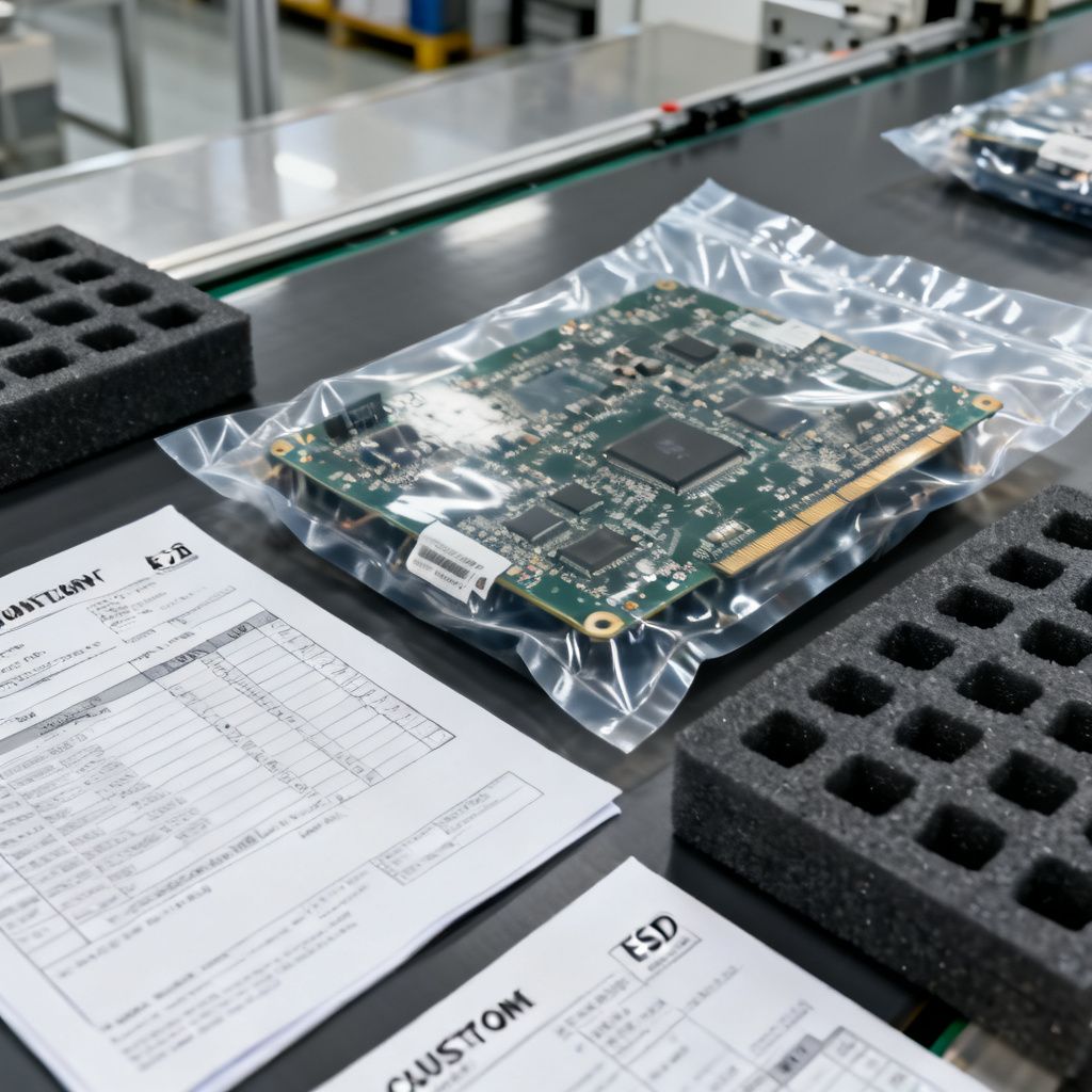 Industrial control PCB automation backbone with PLC modules focusing on quality reliability
