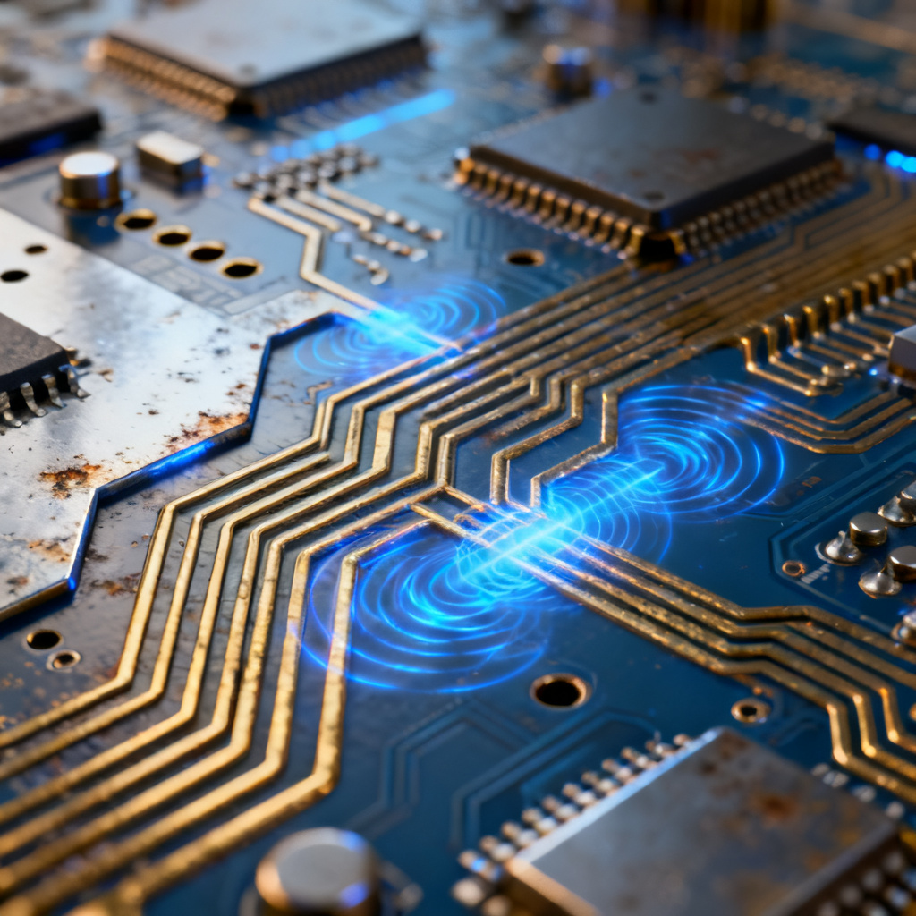 Visual comparison of PCB quality classes 1, 2, and 3 according to IPC-A-600 acceptability standards showing defect tolerance levels for consumer electronics, industrial equipment, and high-reliability applications