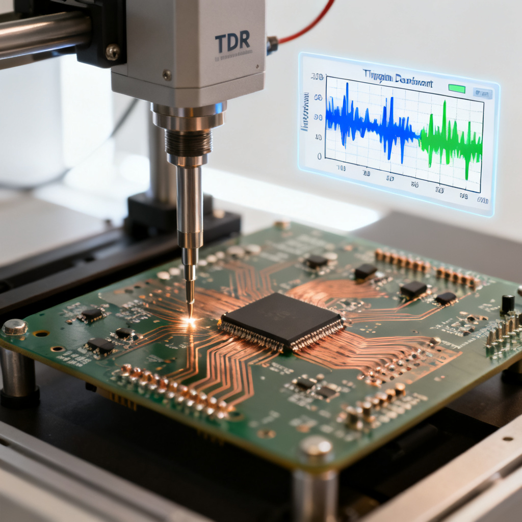 PCB electrical testing flying probe and TDR impedance measurement for quality assurance