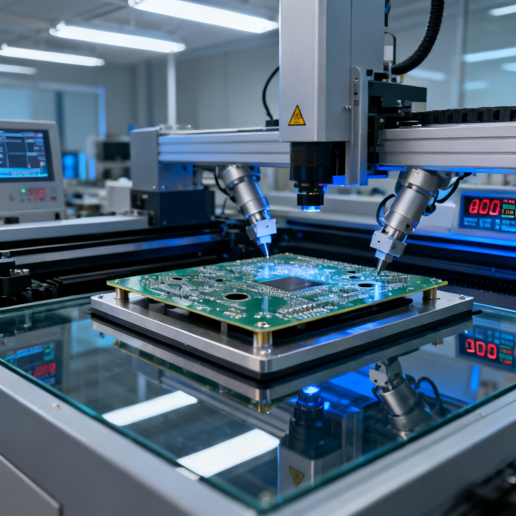 PCB mechanical parameters inspection using automated optical measurement