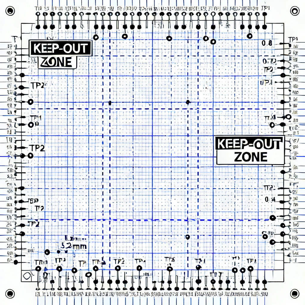 PCB test point placement golden rules for ICT access and DFT compliance