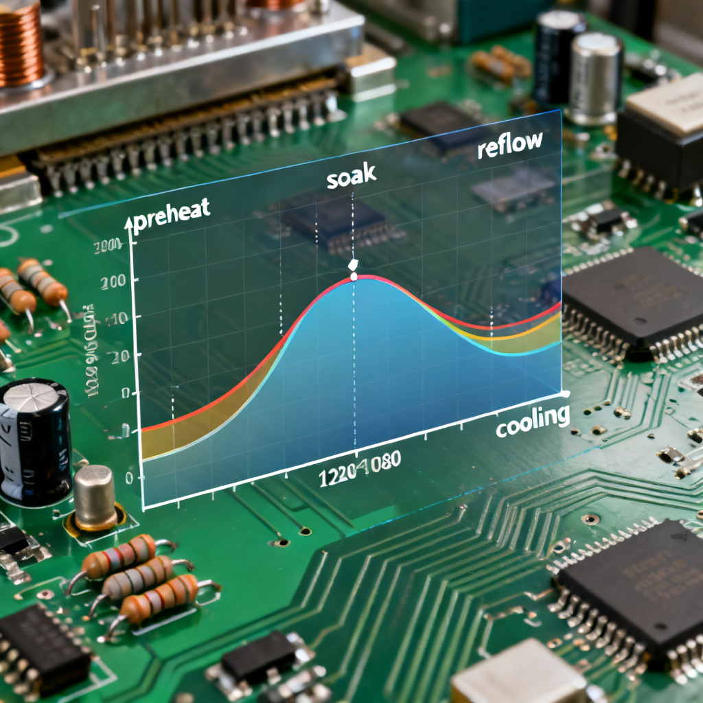 Reflow profile optimization for preventing solder defects
