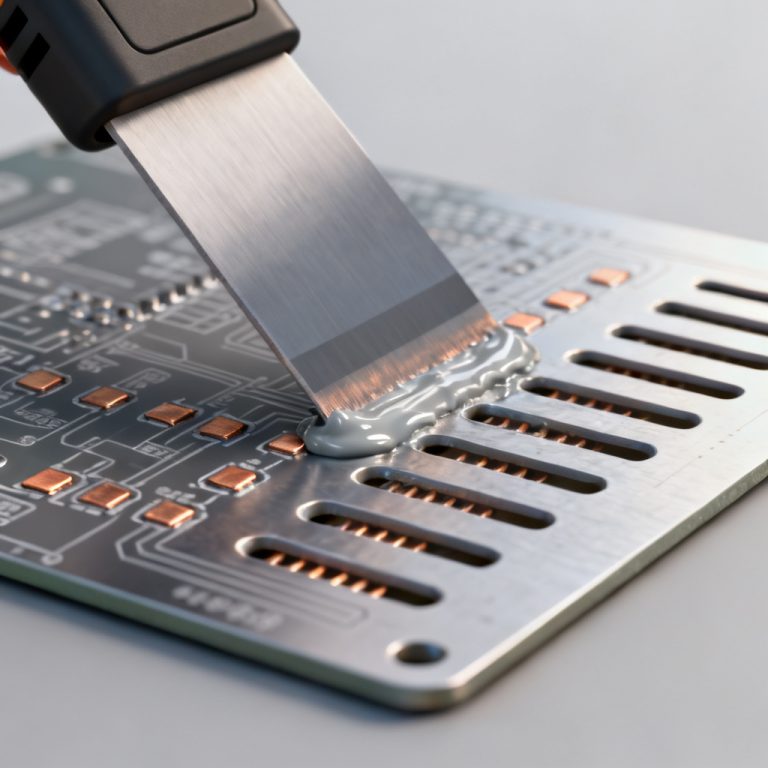 Automated SMT assembly line overview showing solder paste printing pick and place and reflow soldering for quality reliability