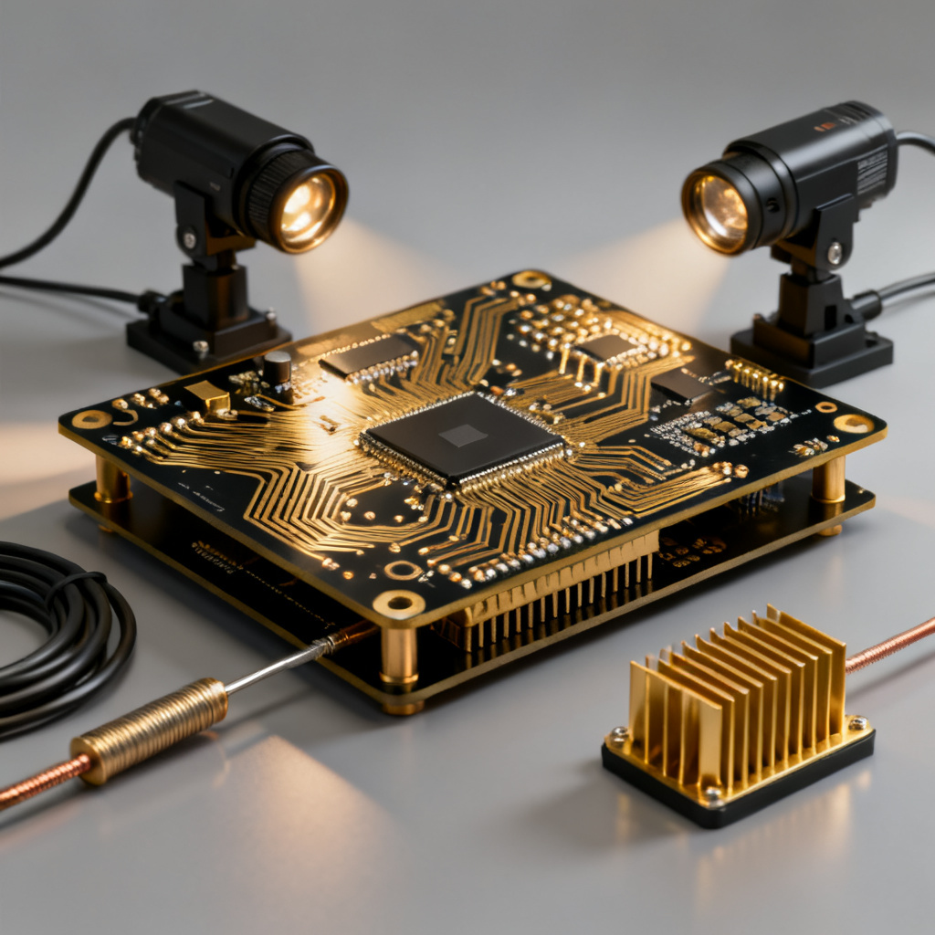 Thermal Parameters – Tg, Td, CTE, Thermal Conductivity overview showing PCB material testing
